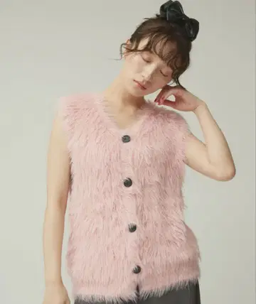 Narcissus 샤기 베스트 핑크