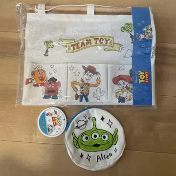 [새상품] 토이 스토리 월 포켓, 자수 파우치