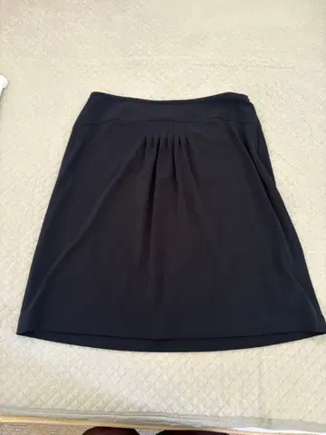 Leilian 레리안 13호 플레어 스커트 네이비 오피스 포멀