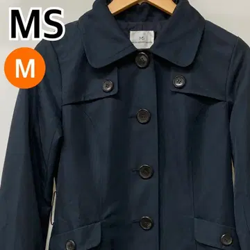 MS 아우터 코트 트렌치코트 블랙 여성용 M [ CT2190 ]