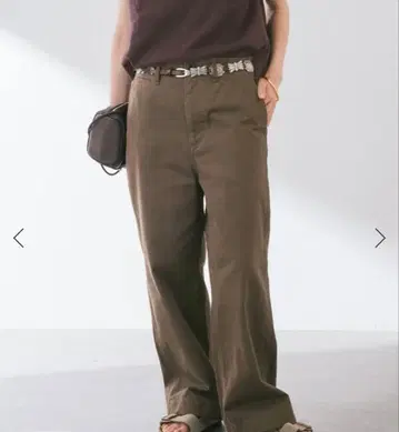 프레임워크 FRAMeWORK 오버사이즈 치노 팬츠 2