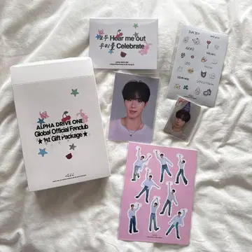 ALPHA DRIVE ONE 팬클럽 특전 세트