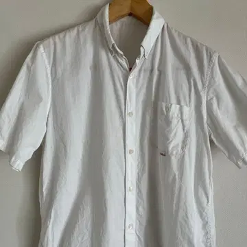 PAPAS 화이트 반팔 셔츠 (50 L)