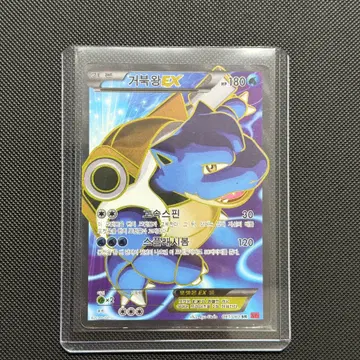 포켓몬 고전 카드 거북왕 EX SR XY -2014-