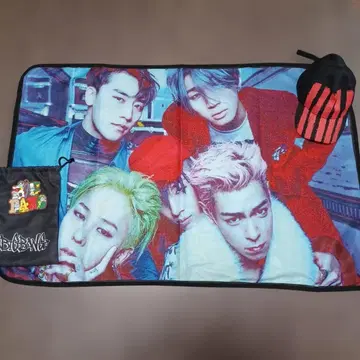 BIGBANG 담요 봉투 포함 & 캡 [ 키링 덤 포함 ]