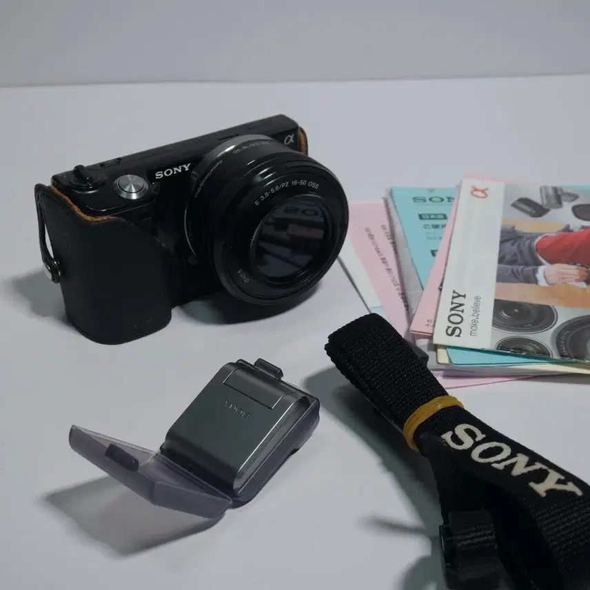 소니 NEX-5 미러리스 카메라+ 16-50mm OSS 줌렌즈 올블랙