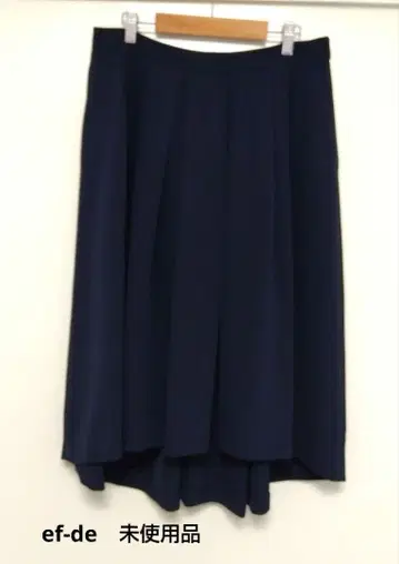 미사용 새상품 에프데 ef-de 플레어 스커트 사이즈 13 네이비 계열