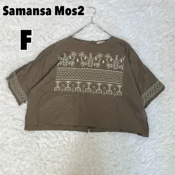 Samansa Mos2 사만사 모스모스 보일 자수 블라우스
