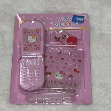 헬로키티 폴더폰 사진 홀더