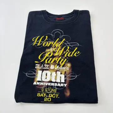 BLAZE 10주년 이벤트 티셔츠