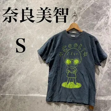 [컨디션 최상] 나라 요시토모 티셔츠 S 네이비 그린 AtoZ 2006년