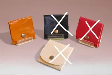 [새상품] 천연 가죽 동전 지갑 지갑 코인 케이스 일본제