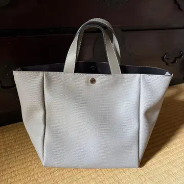 탑카피 네오 캔버스 나일론 토트백 라이트 그레이