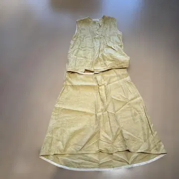 Demi-Luxe BEAMS 베이지 셋업 38 사이즈 yellow