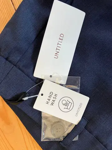 UNTITLED 네이비 슬랙스