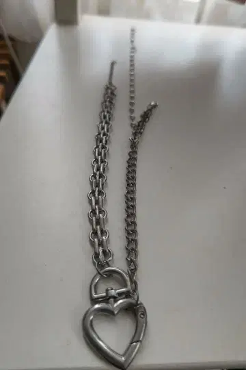 하트 모양 펜던트 목걸이