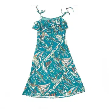 GRACE CONTINENTAL 프릴 원피스 샌드레스 3463