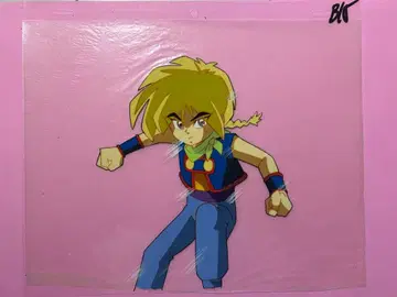 슈퍼 빅쿠리맨 티키 애니메이션 셀화 빅쿠리맨 씰