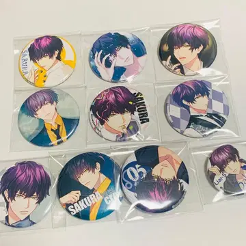 DYNAMIC CHORD 다이너 Liar-S 히야마 사쿠라 캔뱃지 10개