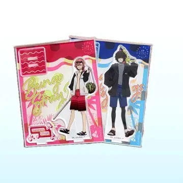 문호 스트레이독스 다자이 오사무 나카하라 츄야 아크릴 스탠드 여름