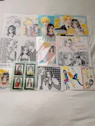 허니 레몬 소다 혜택 세트