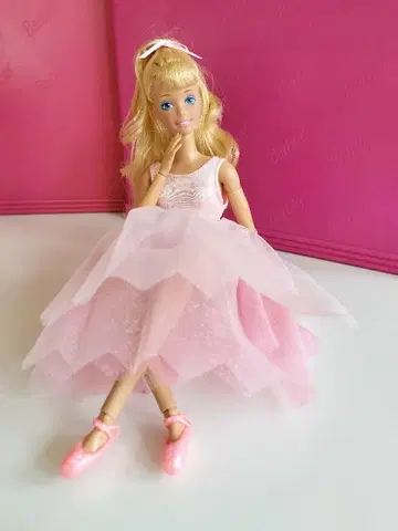 발레 드레스 커스텀 바비