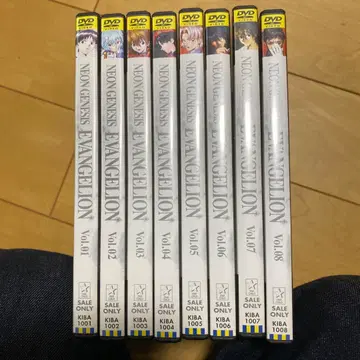 신세기 에반게리온 중고 DVD 전 8권 세트