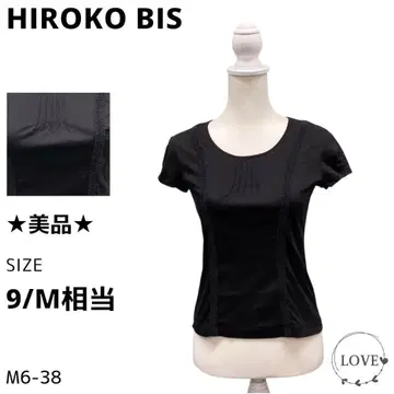 새상품급 HIROKO BIS 상의 티셔츠 컷소 반팔(T시 m1