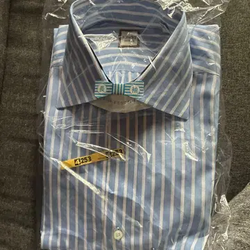 BEAMS F 스트라이프 긴팔 셔츠 15 1/2 40