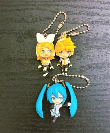 하츠네 미쿠 카가미네 렌 린 마스코트 피규어 볼체인 묶음 판매