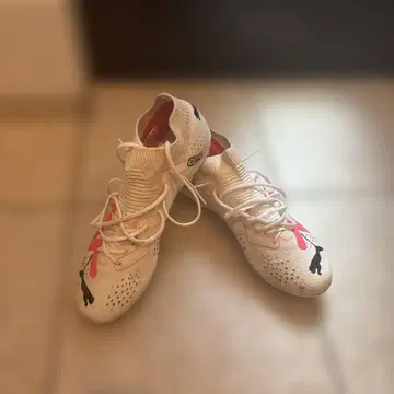 Puma 축구화 화이트/핑크