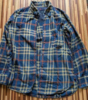 45rpm 인디고 염색 플란넬 셔츠