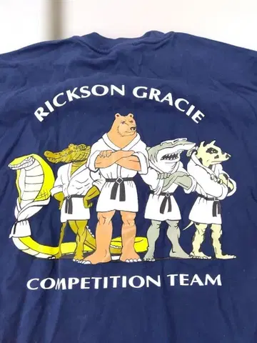 Rickson Gracie Competition Team 티셔츠 M