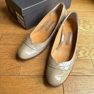 chausser 쇼세 펌프스 24cm 그레이지 에나멜