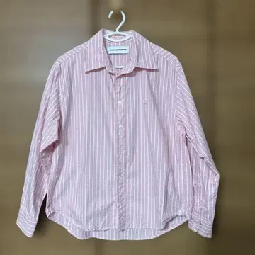 GODONLYKNOWS 핑크 스트라이프 긴팔 셔츠 이와타 타카노리