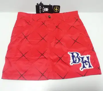 버디 헌트 [ 스커트 레드 M ] 이너 포함 도트 무늬 새상품