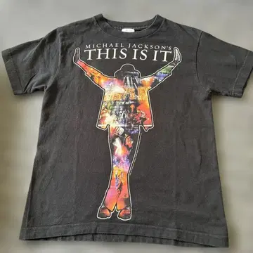 마이클 잭슨 티셔츠 XS 블랙 Michael Jackson