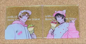 순정으로 무엇이 나쁜가 겨울 줄무늬 시구레 아크릴 코스터 2개 세트