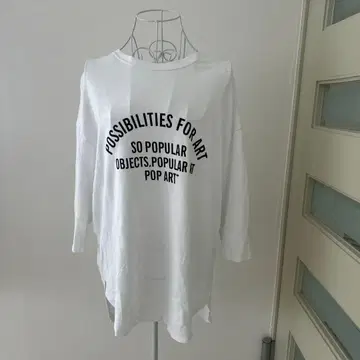 L'Appartement MADE BY Ameriana 화이트 풋볼 T