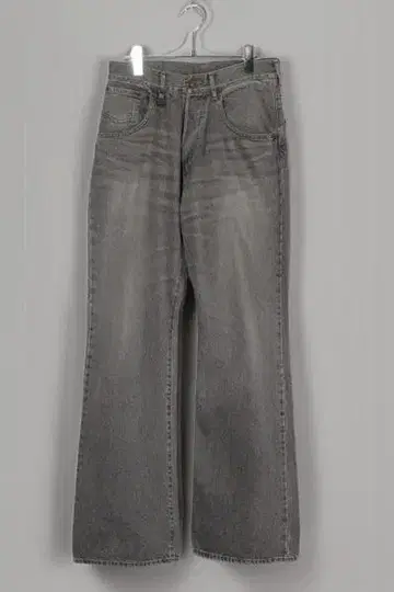 23AW SOSHIOTSUKI 프론트로우 라이즈 플레어 데님 팬츠 44