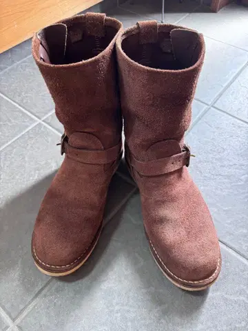 웨스코 보스 러프아웃 81/2E 9인치 하이 엔지니어 부츠