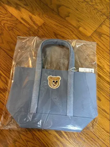 페이러 올드 테디 와펜 토트백 라이트 블루