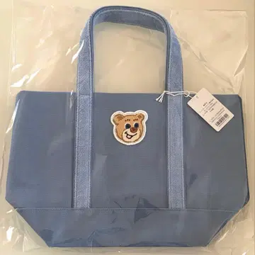 페이러 올드 테디 와펜 토트백 L 소 라이트 블루 새상품