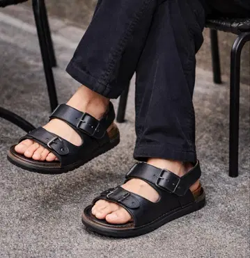 BIRKENSTOCK Betula 가죽 샌들 28 M10 독일제