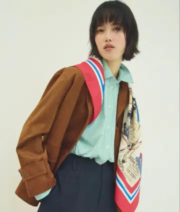 미라 오웬 리사이클 스웨이드 라이크 자켓