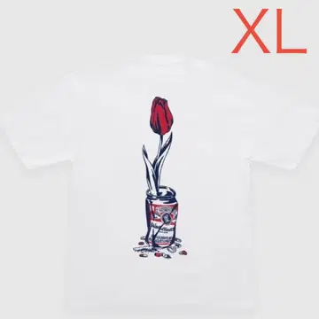 새상품 XL Wasted Youth 티셔츠 화이트 VERDY