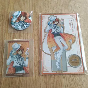 겁쟁이 페달 괴도 ver. 아시바 타쿠토 아크릴 스탠드 캔뱃지 카드