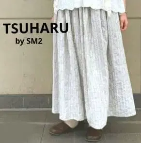 TSUHARU by sm2 츠하루 사만사 모스모스 자수 롱 스커트