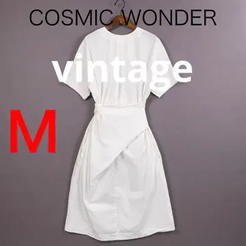 H7007 코즈믹 원더 오가닉 코튼 반팔 원피스 Y2K