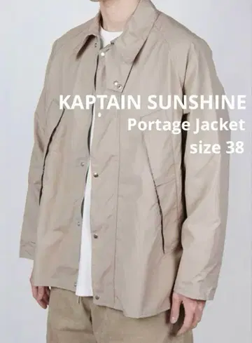 [ 새상품 ] 캡틴선샤인 포티지 자켓 블루종